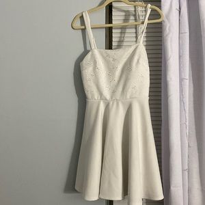 White short dress